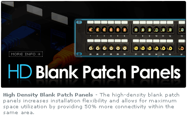 ICC Patch Panels, 12 Port ICC Patch Panels, 24 Port ICC Patch